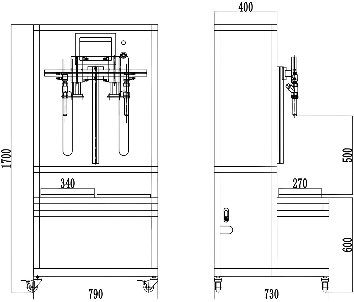 APG-02 Sıvı Dolum Makinesi